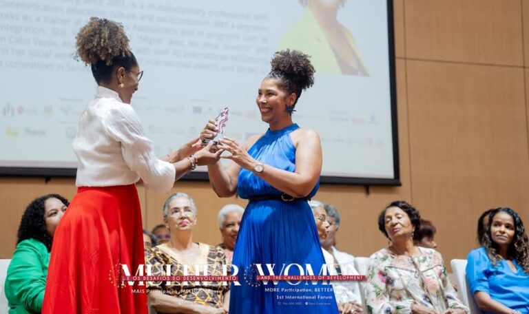 Bia Morais honorée au Cabo Verde