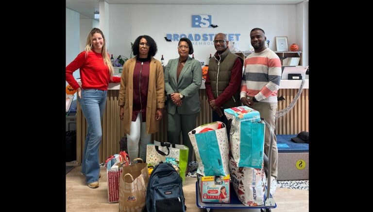 Broadstreet Luxembourg soutient São Vicente par des dons